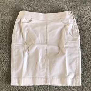 LOFT Denim Pencil Skirt